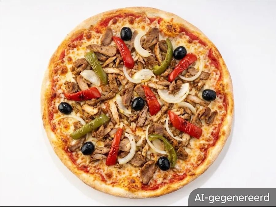 Pizza shoarma special