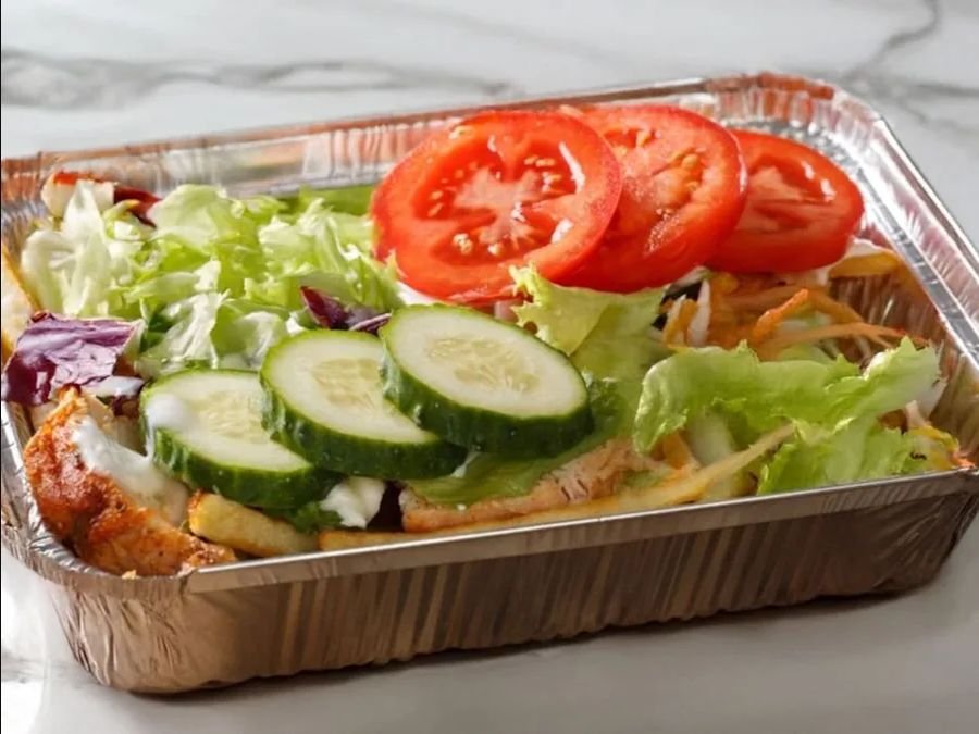 Kapsalon Mix Kip/garnalen