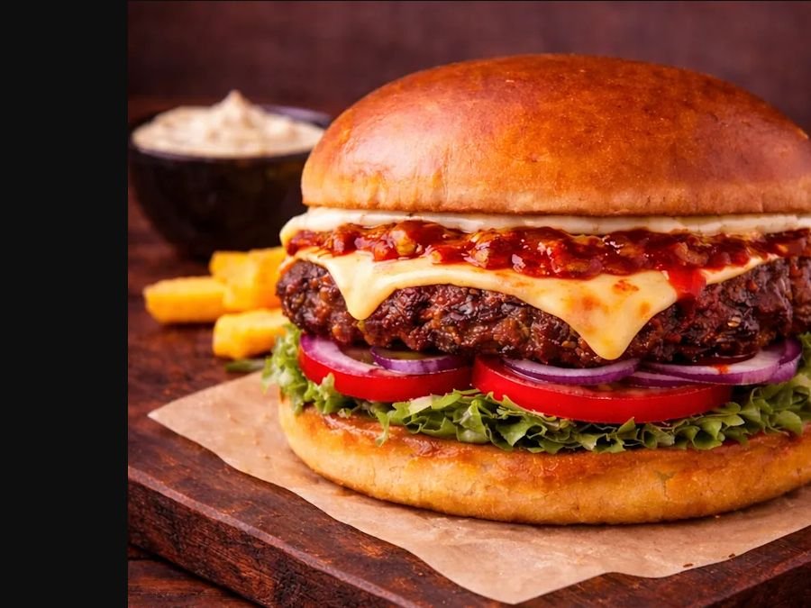 Chilli Cheesy Smash Burger