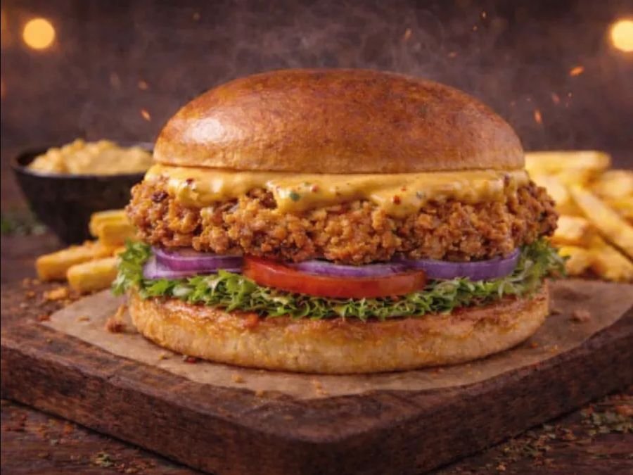 Crispy Joppie Chicken Burger